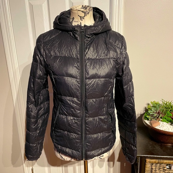 🤍ULTRA LIGHT WEIGHT PACKABLE Down water fowl feathers Whimsgoth Rave Moto riding - Picture 1 of 5